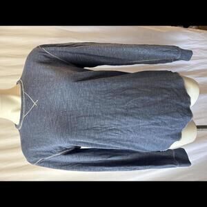 American Eagle - Cozy Long Sleeve Tee - Blue - XS